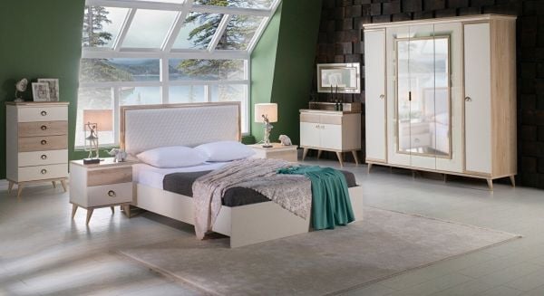 Elizya 5 Door Wardrobe