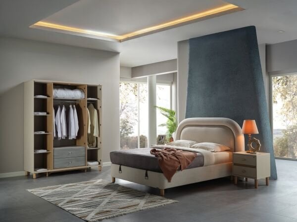 Linus 4 Kapaklı Dolap