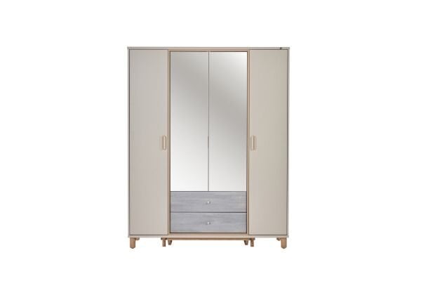 Linus 4 Kapaklı Dolap
