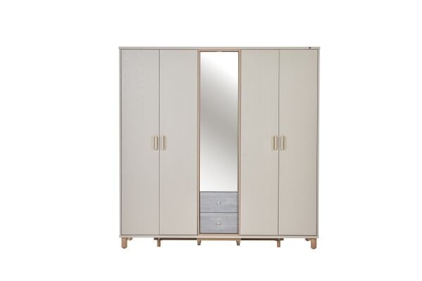 Linus 5 Kapaklı Dolap