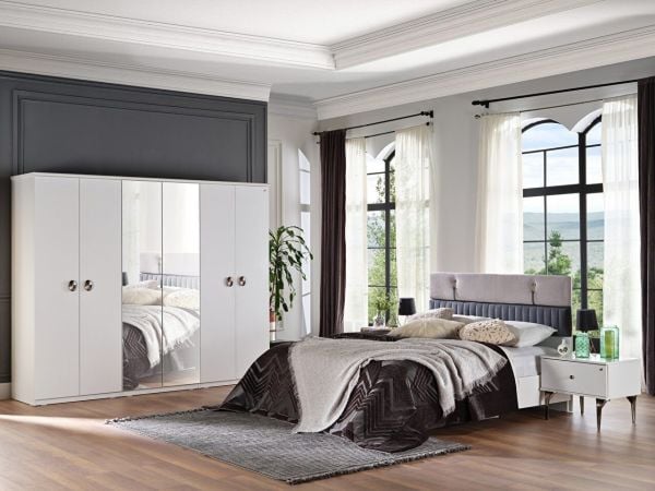 Roxy 6 Kapaklı  Dolap