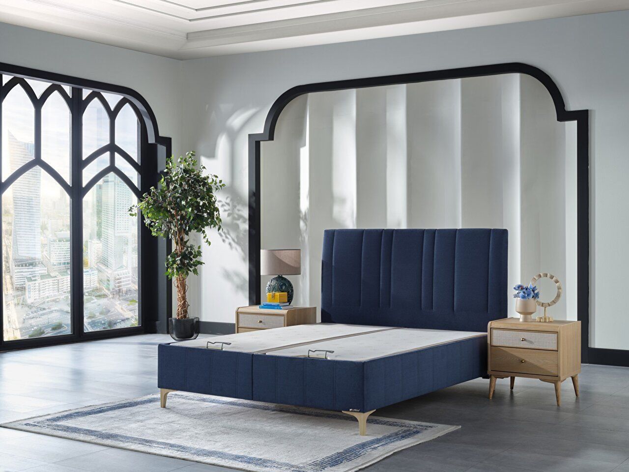 Aston Baza 120X200 - Lacivert