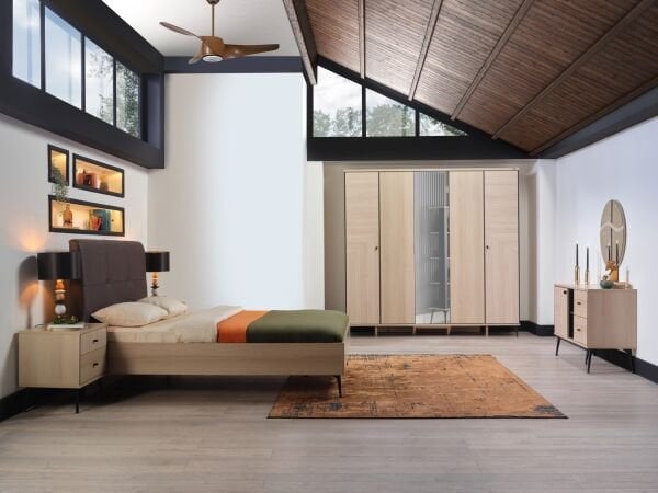 Cross 5 Door Wardrobe