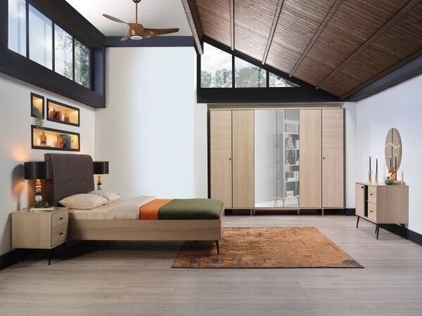Cross 6 Door Wardrobe