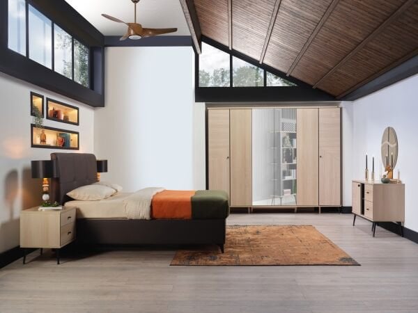 Cross 6 Door Wardrobe