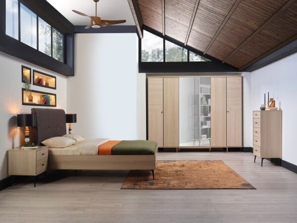 Cross 6 Door Wardrobe