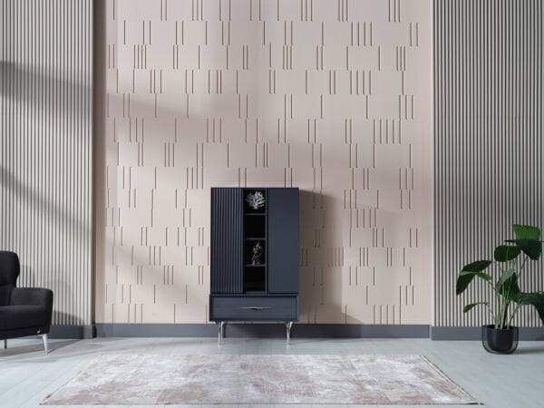Viola TV Unit Cabinet with Mirror