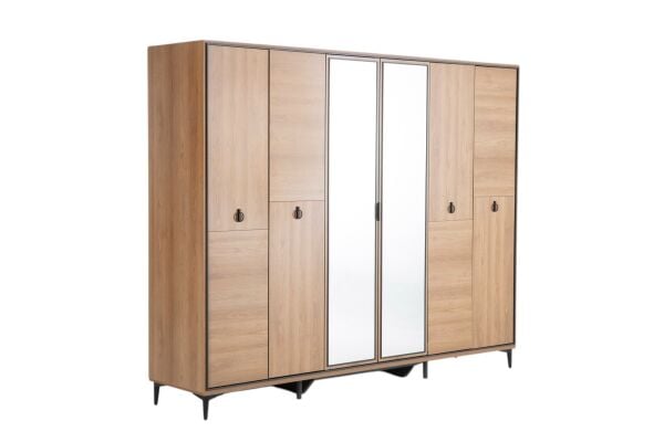 Vista 6 Door Wardobe