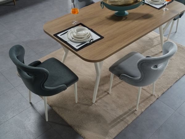 Lavita 8220 2'li Sandalye Yeşil