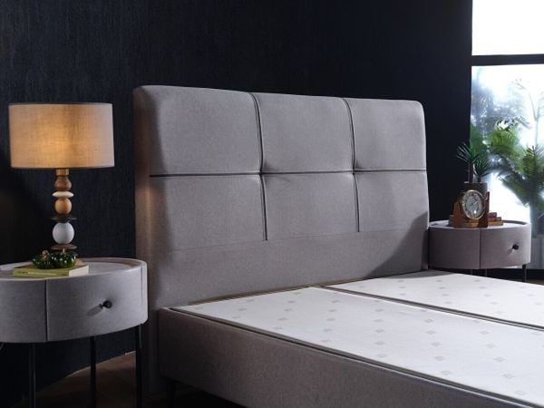 Alfa Düz Baza Medium (26 Cm) - 120X200 - Gri