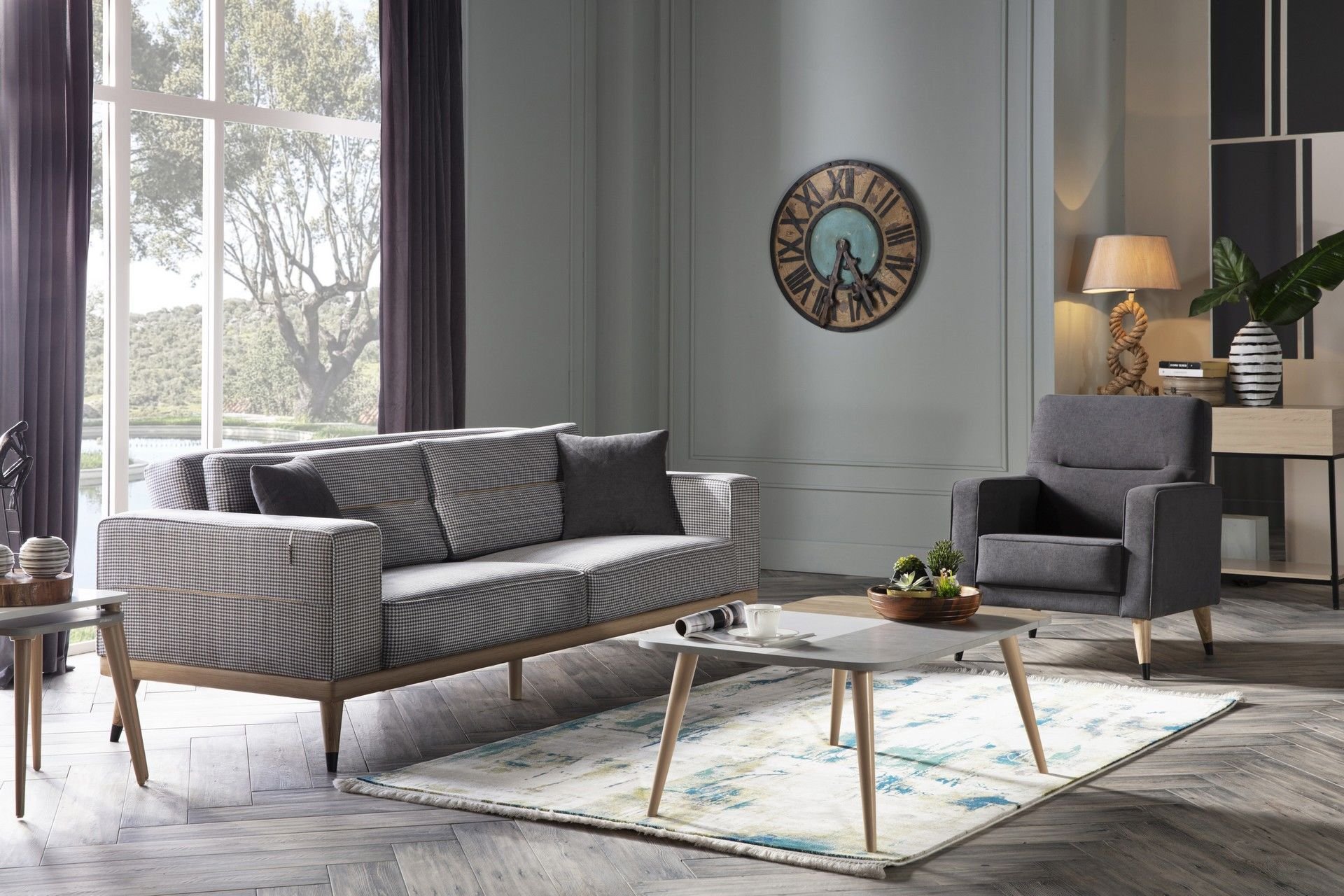 Lena Sitting Group - Anthracite