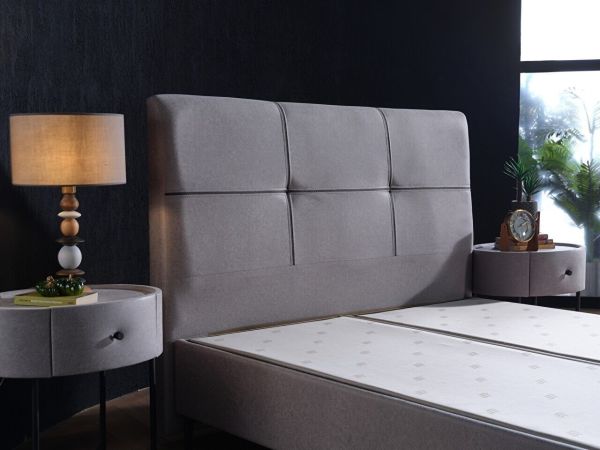 Alfa Düz Baza Medium (26 Cm) - 100X200 - Gri