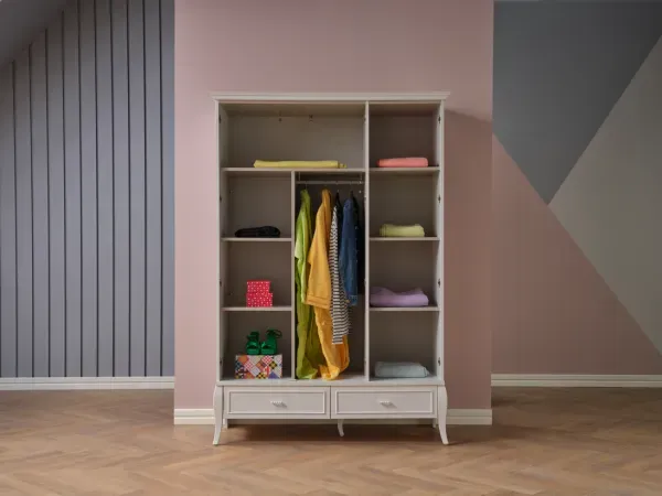 Beverly 3 Kapaklı Dolap