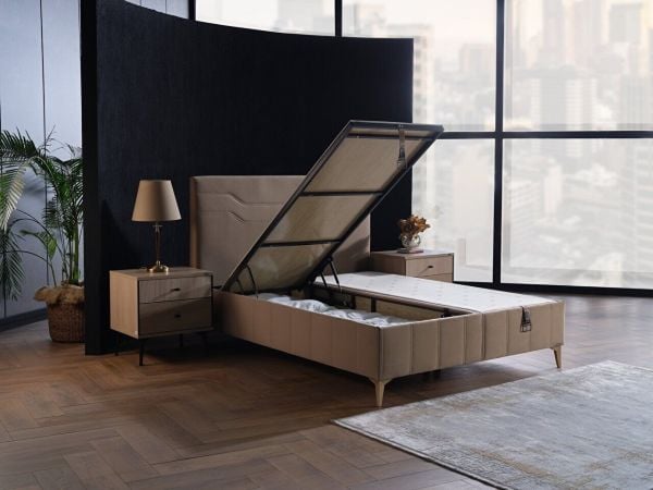 Alfa Kapitone Baza Large (29 Cm) - 160X200 - Vizon