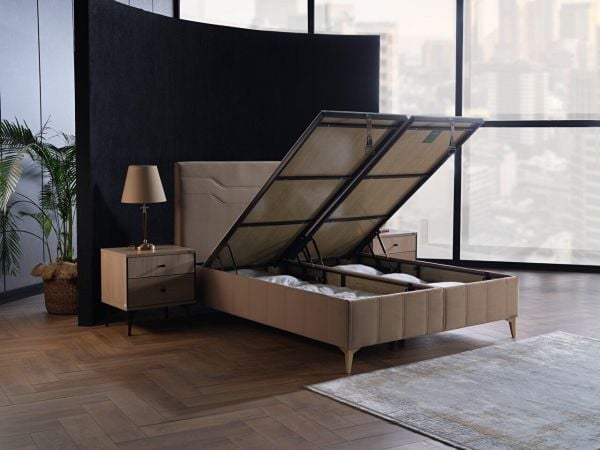 Alfa Kapitone Baza Large (29 Cm) - 160X200 - Vizon