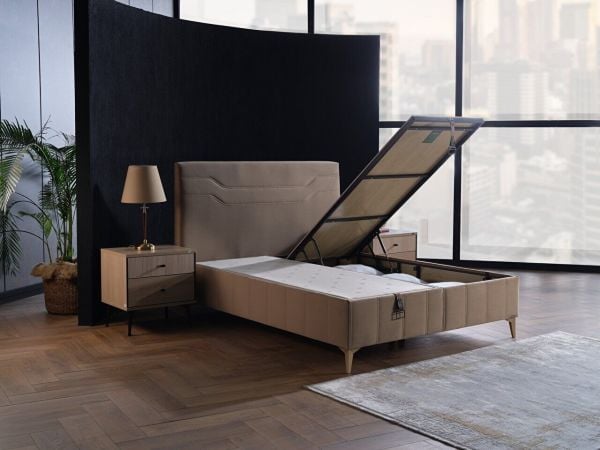 Alfa Kapitone Baza Large (29 Cm) - 160X200 - Vizon