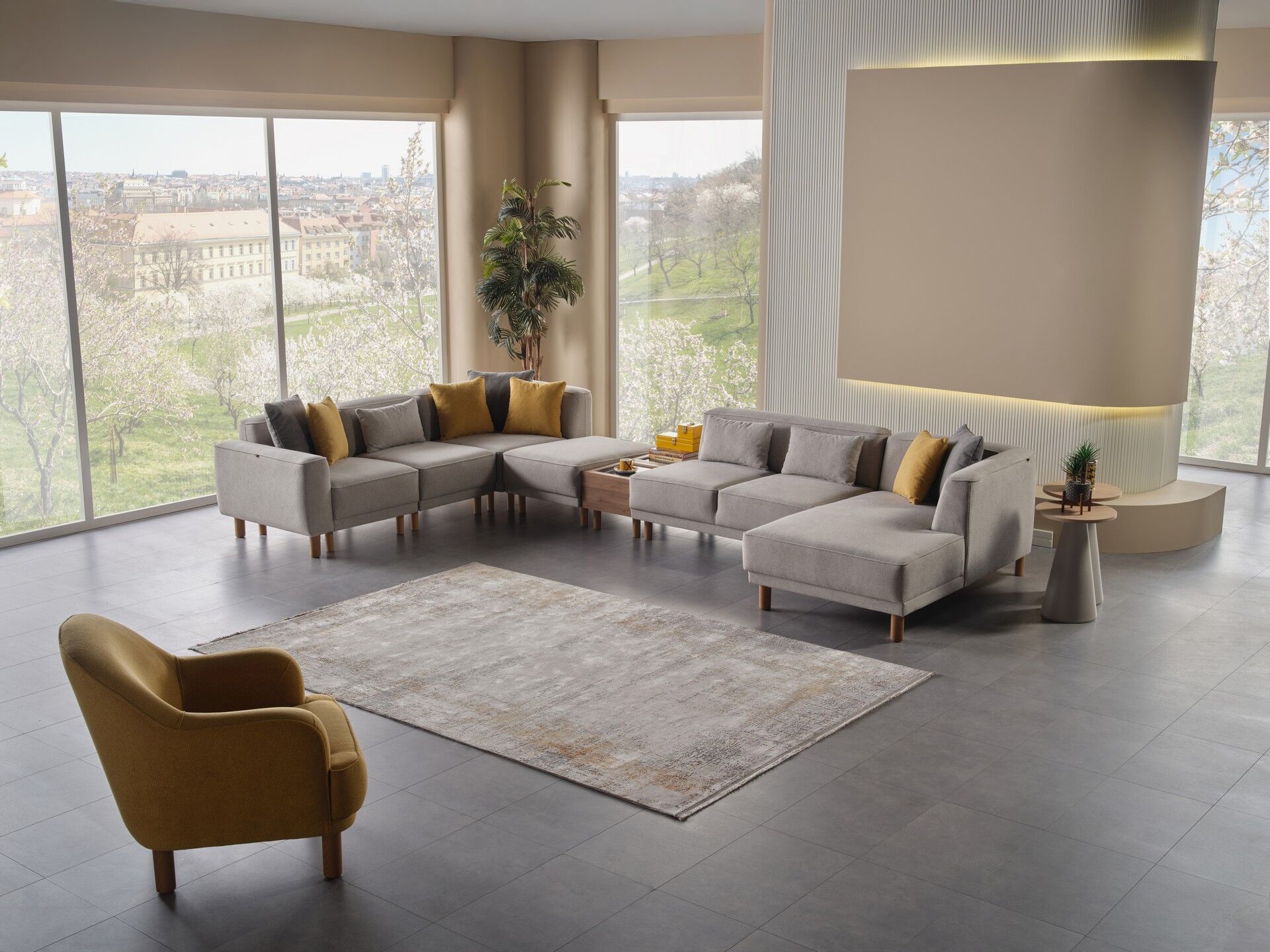 Mary X Dikdörtgen Sehpa