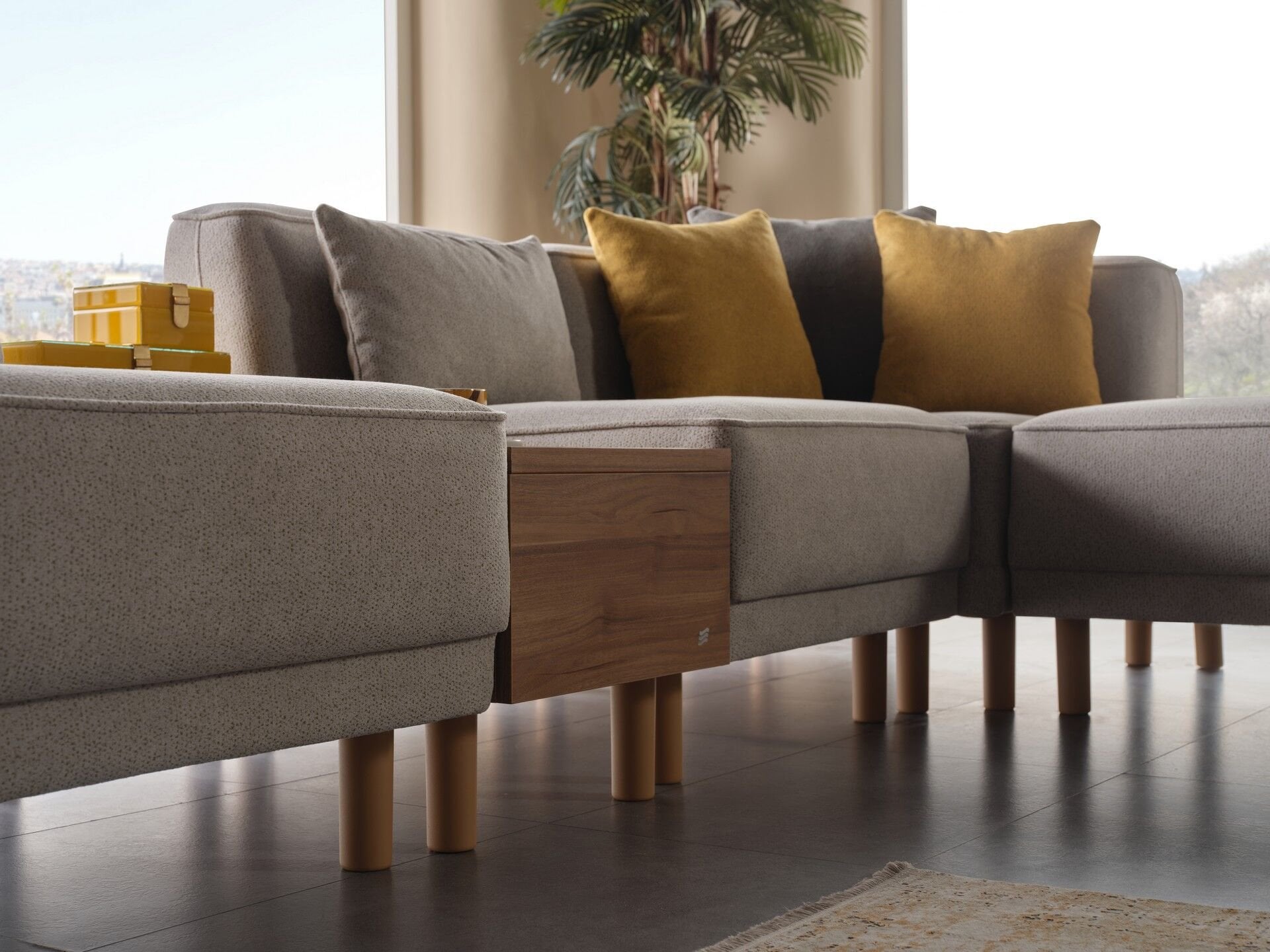 Mary X Dikdörtgen Sehpa