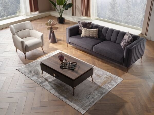 Vanessa Coffee Table With Drawers