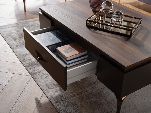 Vanessa Coffee Table With Drawers