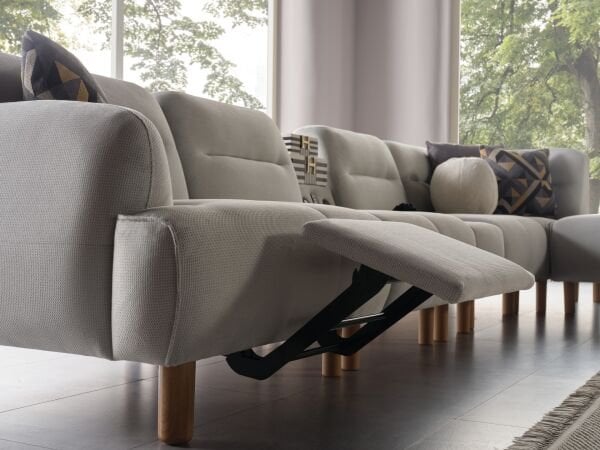 William X  Köşe Tek Kollu Ayak Mekanizmalı Tekli