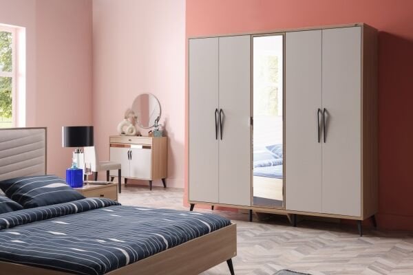 Serez 5 Door Wardrobe