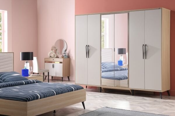 Serez 6 Door Wardrobe