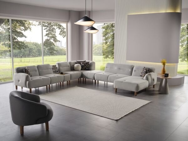 William X Köşe Puf