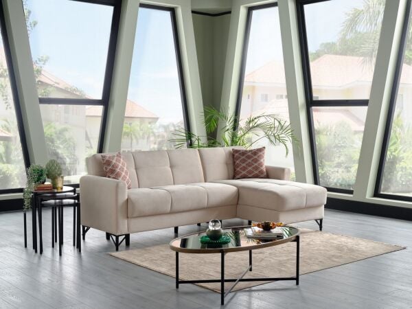 Monreo Corner Two Seater With Left Lounge