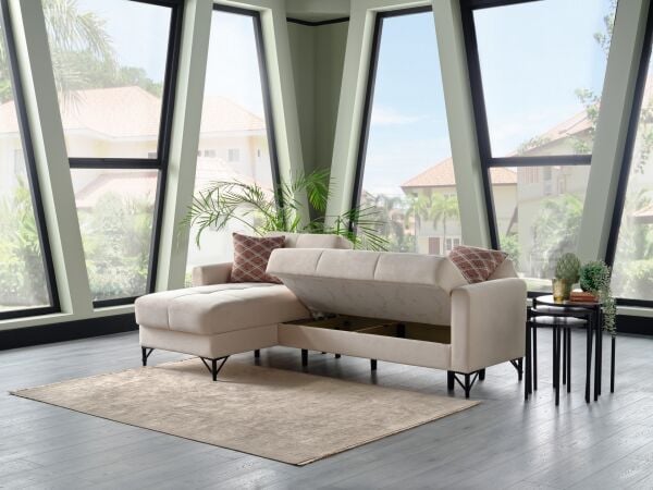 Monreo İkili Sağ Uzanmalı Köşe Koltuk