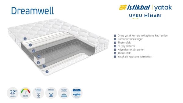 Dreamwell Yatak 160X200