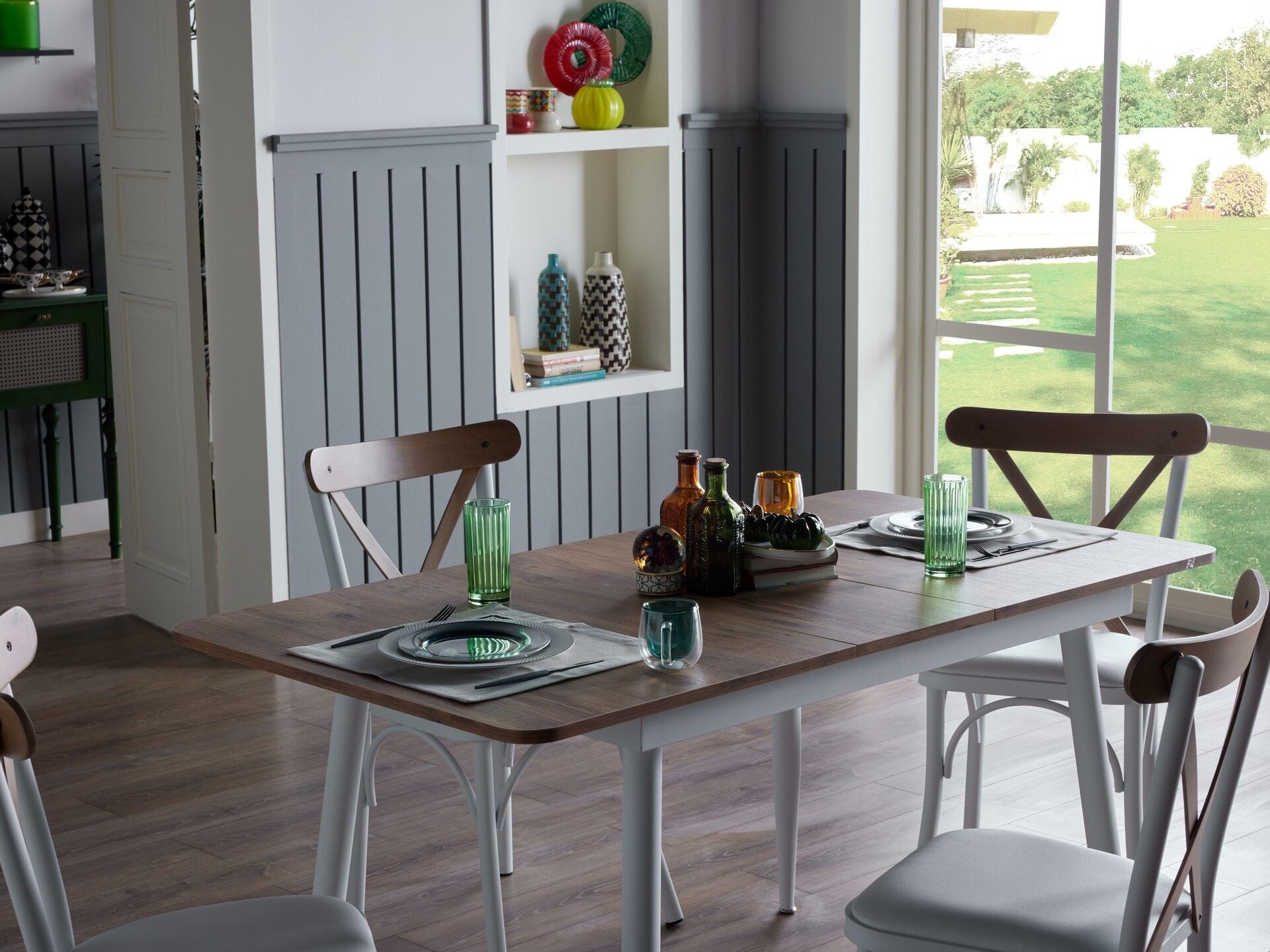 Essen Mutfak Masa Takımı Beyaz