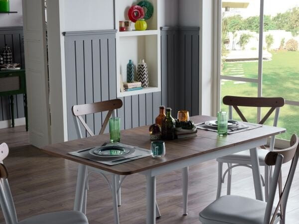 Essen Mutfak Masa Takımı Beyaz