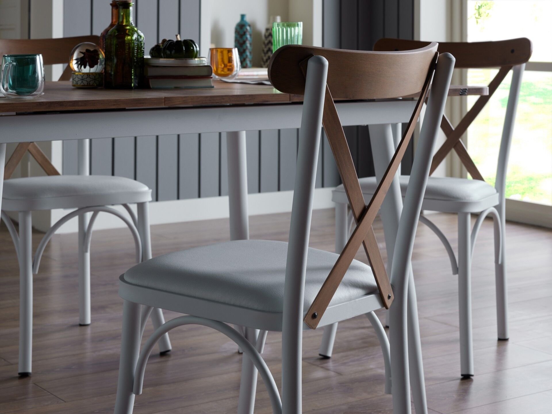 Essen Mutfak Masa Takımı Beyaz