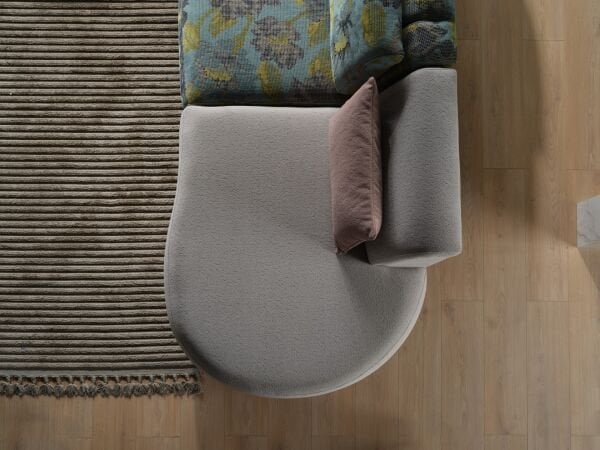 Teddy Köşe Koltuk Gri