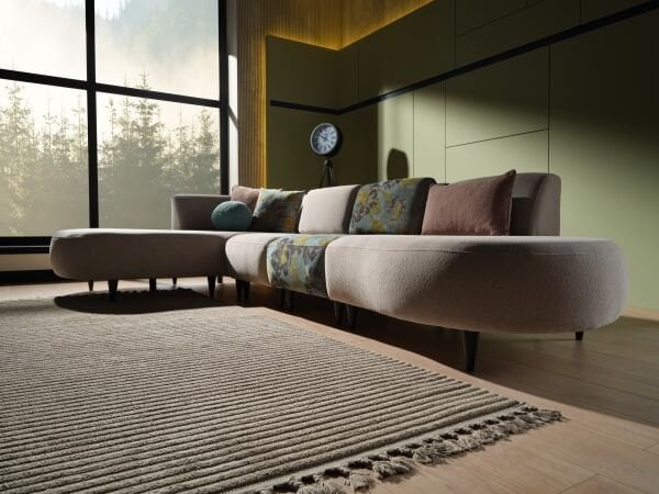 Teddy Köşe Koltuk Gri