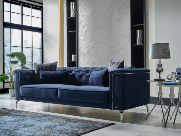 Blanca Üçlü Koltuk L Ayaklı