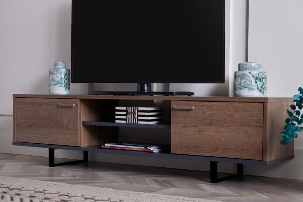 Draw TV Table - White