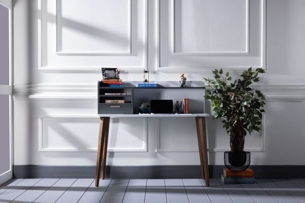 Bella Study Desk - Anthracite