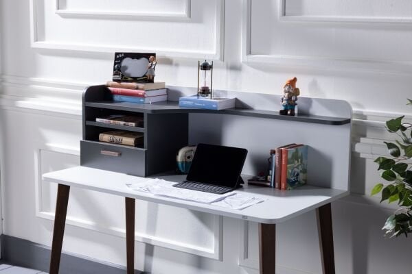 Bella Study Desk - Anthracite