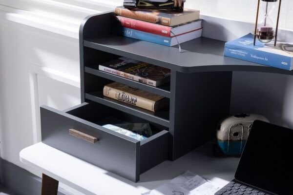 Bella Study Desk - Anthracite
