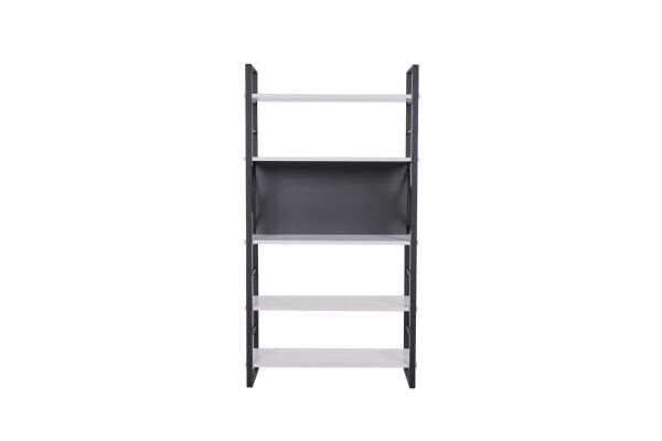 Ariel Wide Bookcase - White