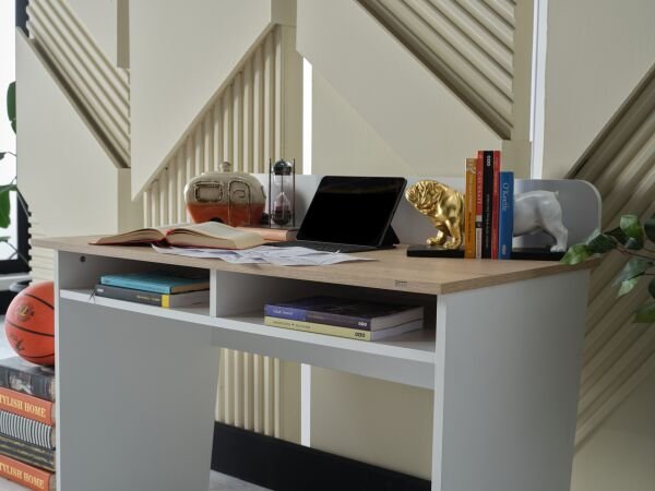 Adria Study Desk - Walnut