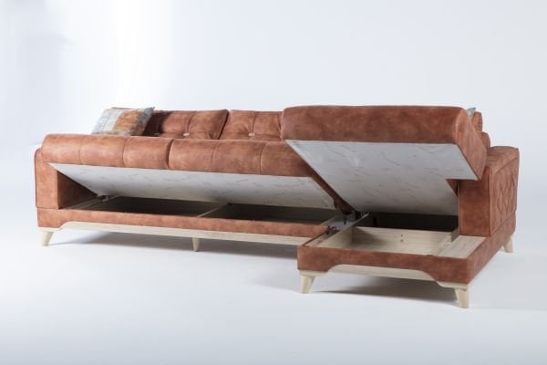 Elizya Corner Three Seater with Lounge