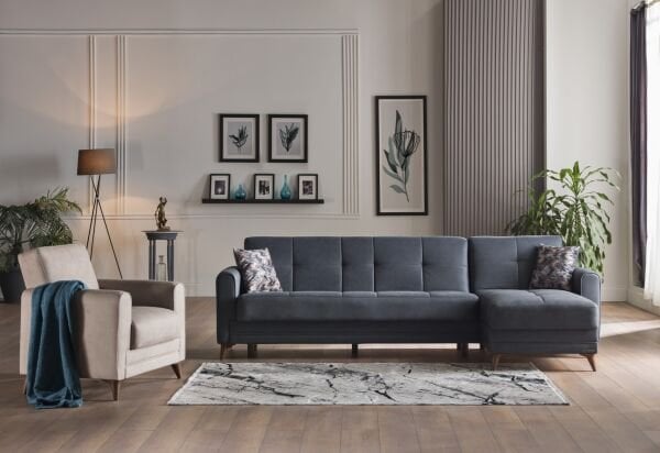 Star X Corner 3 Seater With Lounge