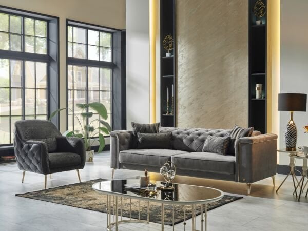 Blanca Koltuk Takımı L Ayaklı