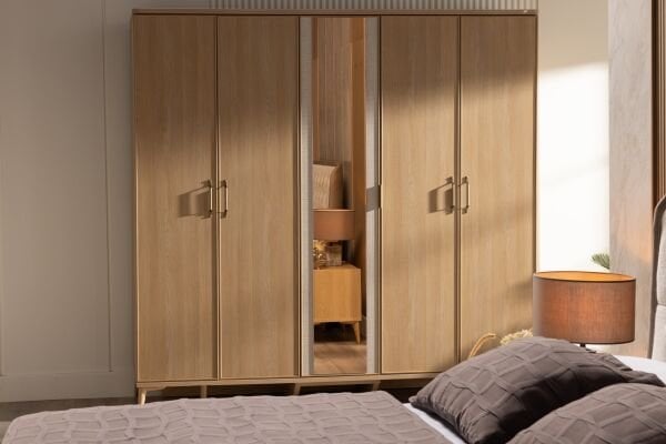 Mitra 5 Door Wardrobe