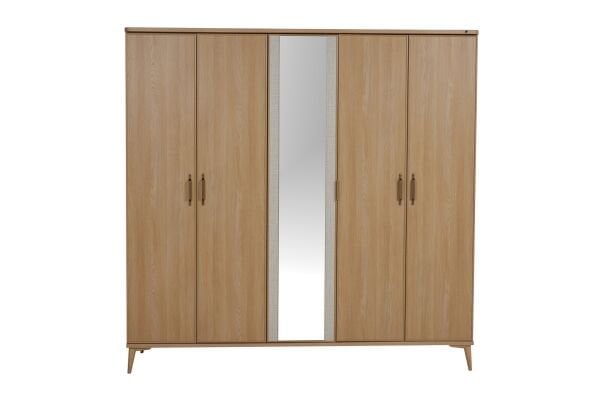 Mitra 5 Door Wardrobe