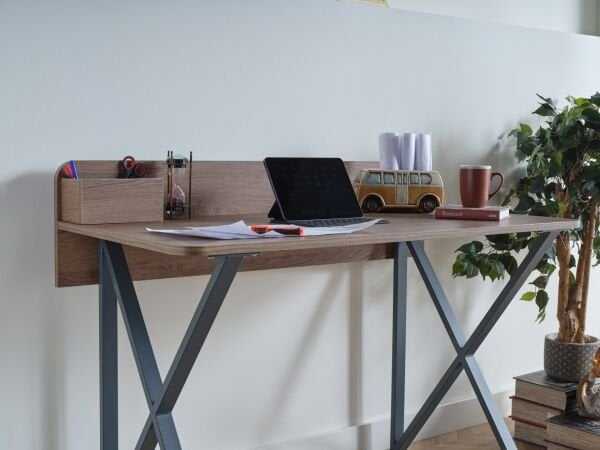 Maya Study Desk - Walnut