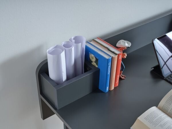 Maya Study Desk - Anthracite